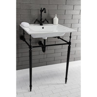 Thumbnail for Continental 25 X 22 Ceramic Vanity Sink Top w/Integrated Basin - BNGBath