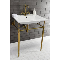 Thumbnail for Continental 25 X 22 Ceramic Vanity Sink Top w/Integrated Basin - BNGBath