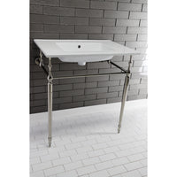 Thumbnail for Continental 31 x 22 Ceramic Vanity Top w/ 3 hole & Integrated Basin - BNGBath