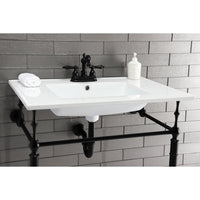 Thumbnail for Continental 31 x 22 Ceramic Vanity Top w/ 3 hole & Integrated Basin - BNGBath