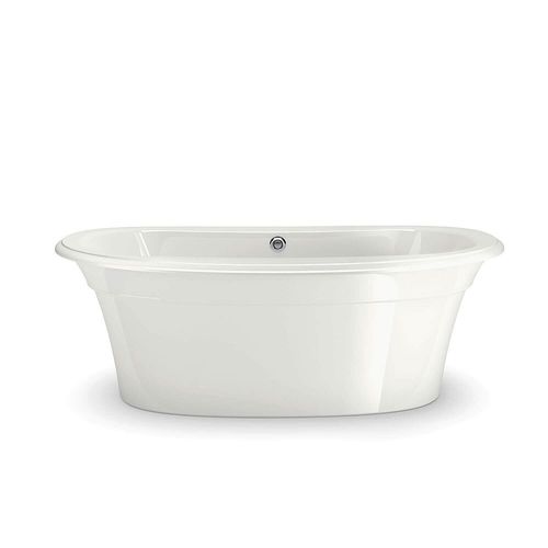 MAAX 105744-000-001 Ella Sleek 66in x 36in Soaking Bathtub with Center Drain - BNGBath