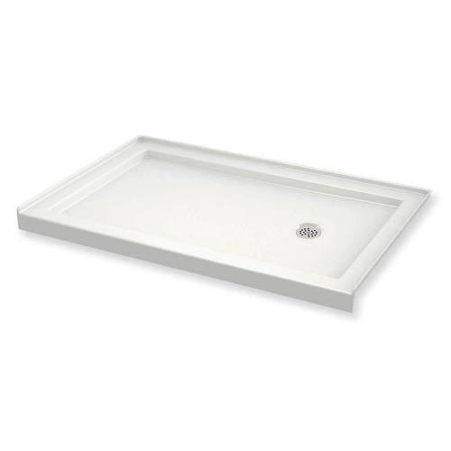 MAAX B3Round 60in X 36in Rectangular Acrylic Shower Base With Left-Hand Drain - BNGBath