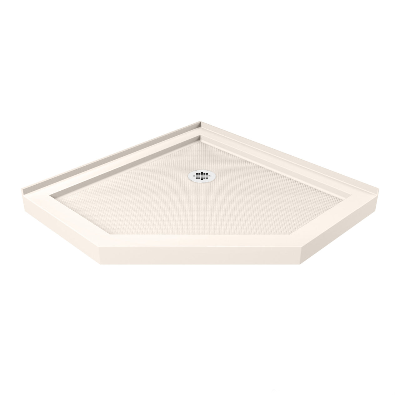 DreamLine SlimLine 40 in. D x 40 in. W x 2 3/4 in. H Neo-Angle Shower Base - BNGBath