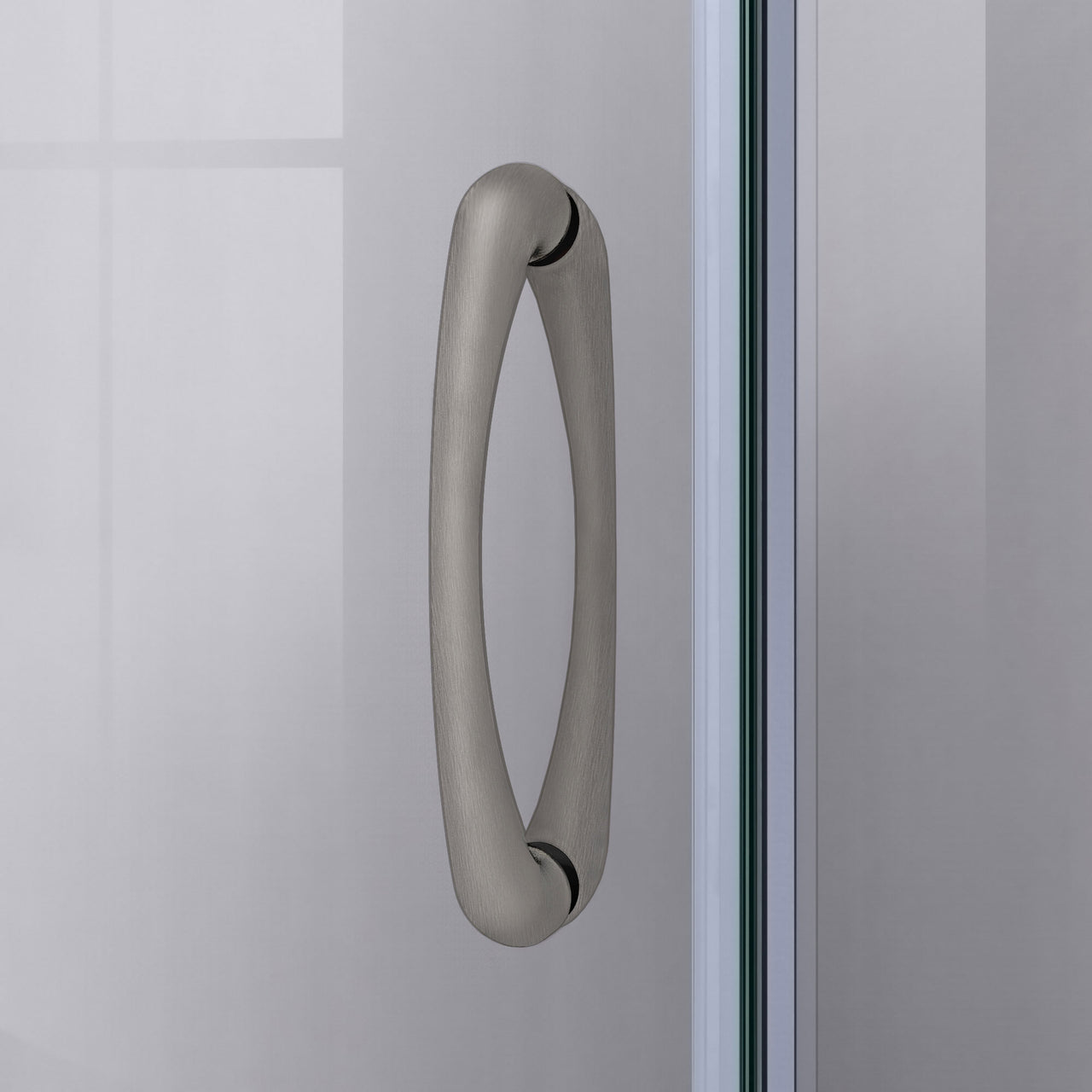 DreamLine Prime 38 in. x 38 in. x 74 3/4 in. Corner Sliding Shower Enclosure and SlimLine Shower Base Kit, Frosted Glass - BNGBath