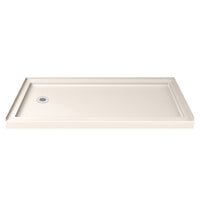 Thumbnail for DreamLine SlimLine 34 in. D x 60 in. W x 2 3/4 in. H Single Threshold Shower Base - BNGBath