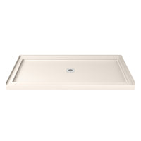 Thumbnail for DreamLine SlimLine 32 in. D x 60 in. W x 2 3/4 in. H Single Threshold Shower Base - BNGBath