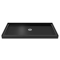 Thumbnail for DreamLine SlimLine 30 in. D x 60 in. W x 2 3/4 in. H Single Threshold Shower Base - BNGBath