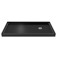 Thumbnail for DreamLine SlimLine 32 in. D x 60 in. W x 2 3/4 in. H Single Threshold Shower Base - BNGBath