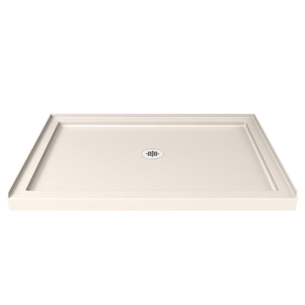 DreamLine SlimLine 36 in. D x 42 in. W x 2 3/4 in. H Single Threshold Shower Base - BNGBath