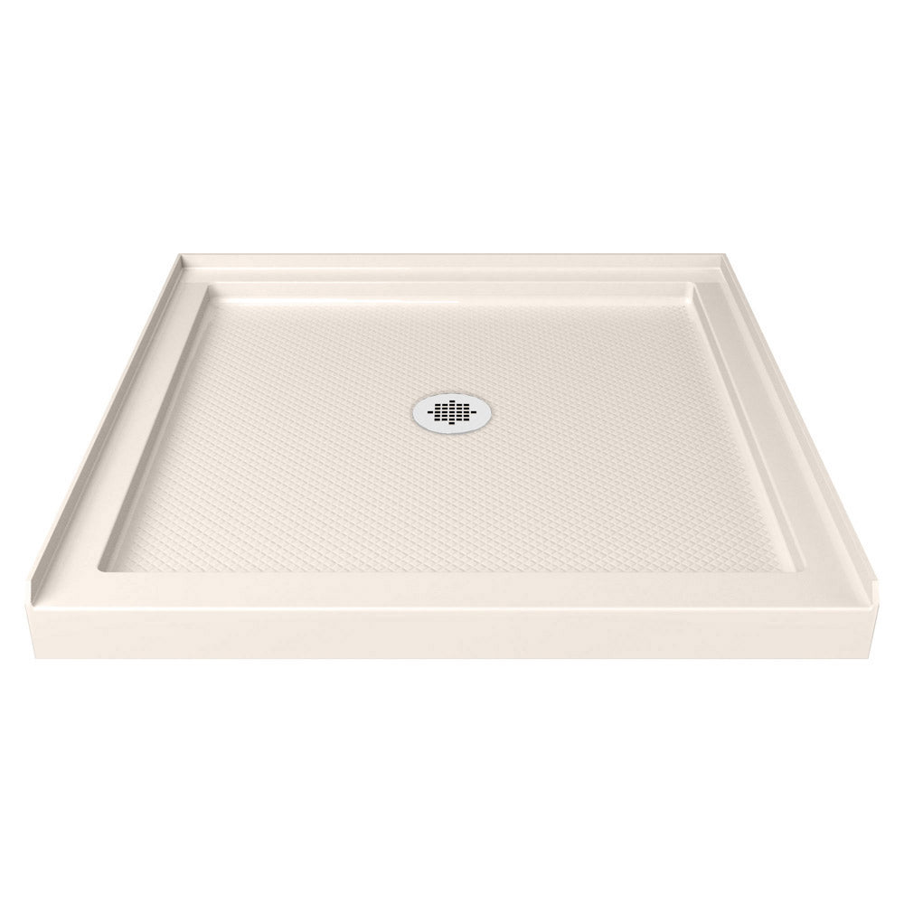 DreamLine SlimLine 32 in. D x 32 in. W x 2 3/4 in. H Single Threshold Shower Base - BNGBath