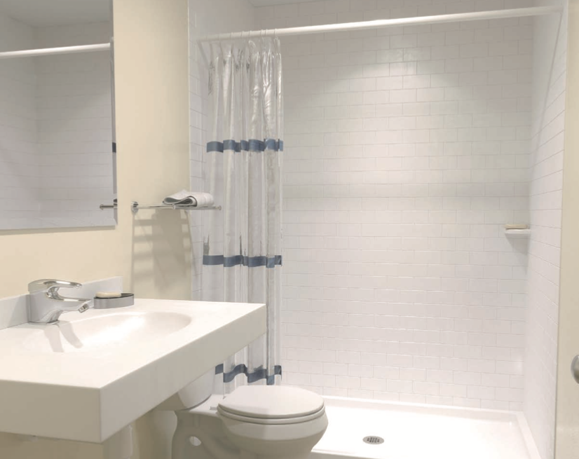 Swanstone 3x6 Subway Tile 36 X 62 X 72 Wall Kit - BNGBath