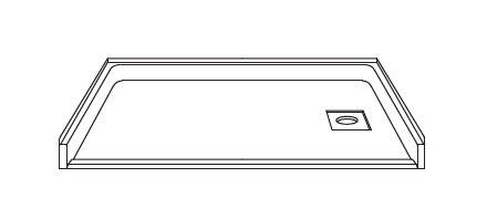 RBX Vida 32" x 60" Barrier Free Shower Pan - BNGBath