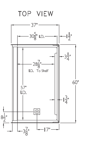 RBX Vida 36" x 60" Barrier-free 5-Piece Shower Kit - BNGBath