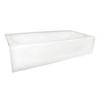 Thumbnail for Aqua Eden VCTAP603015L Cast Iron Alcove Bath Tub 60 x 30 x 15 - BNGBath