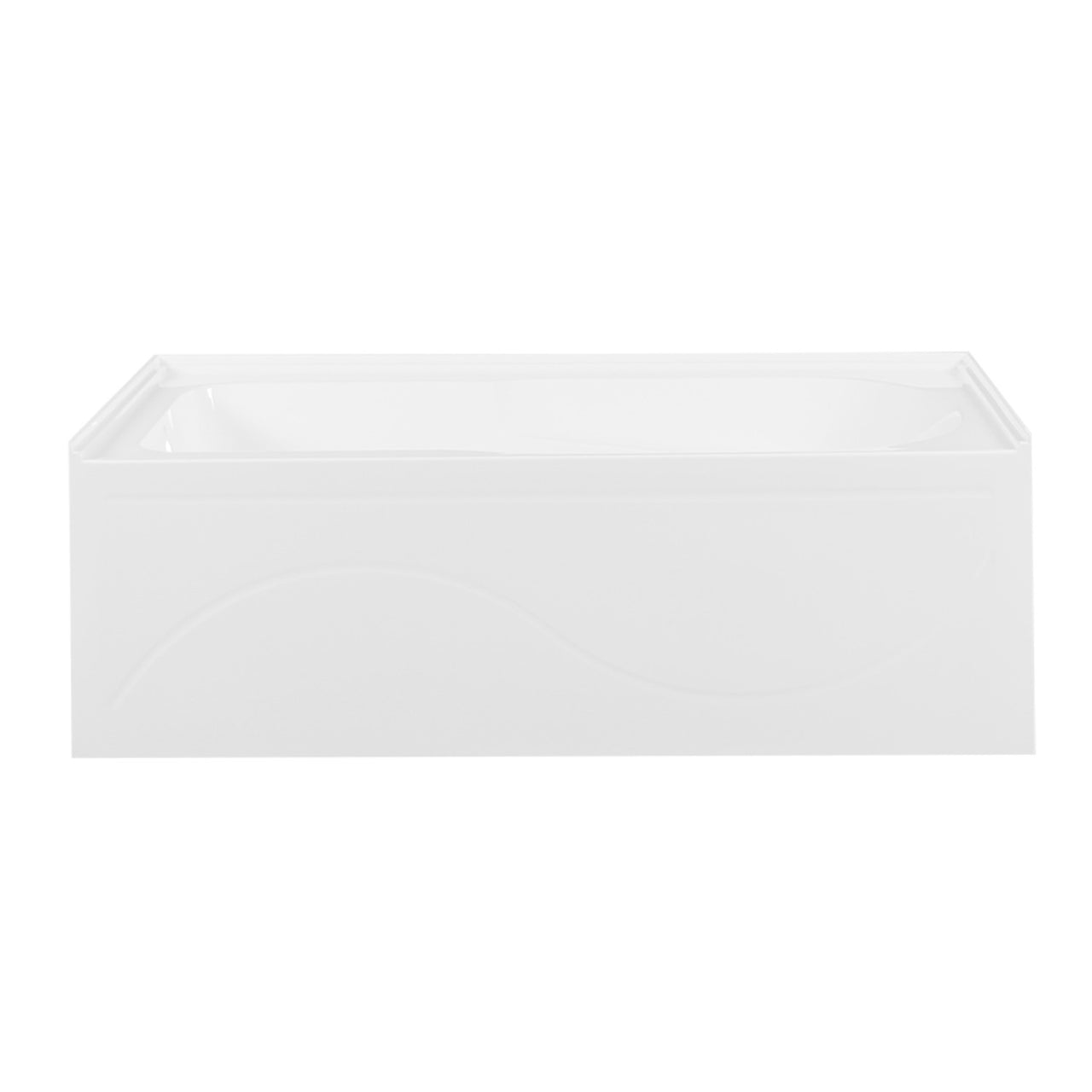 Aqua Eden VTAP603022L Alcove Bathtub 60 x 30 x 22 - BNGBath