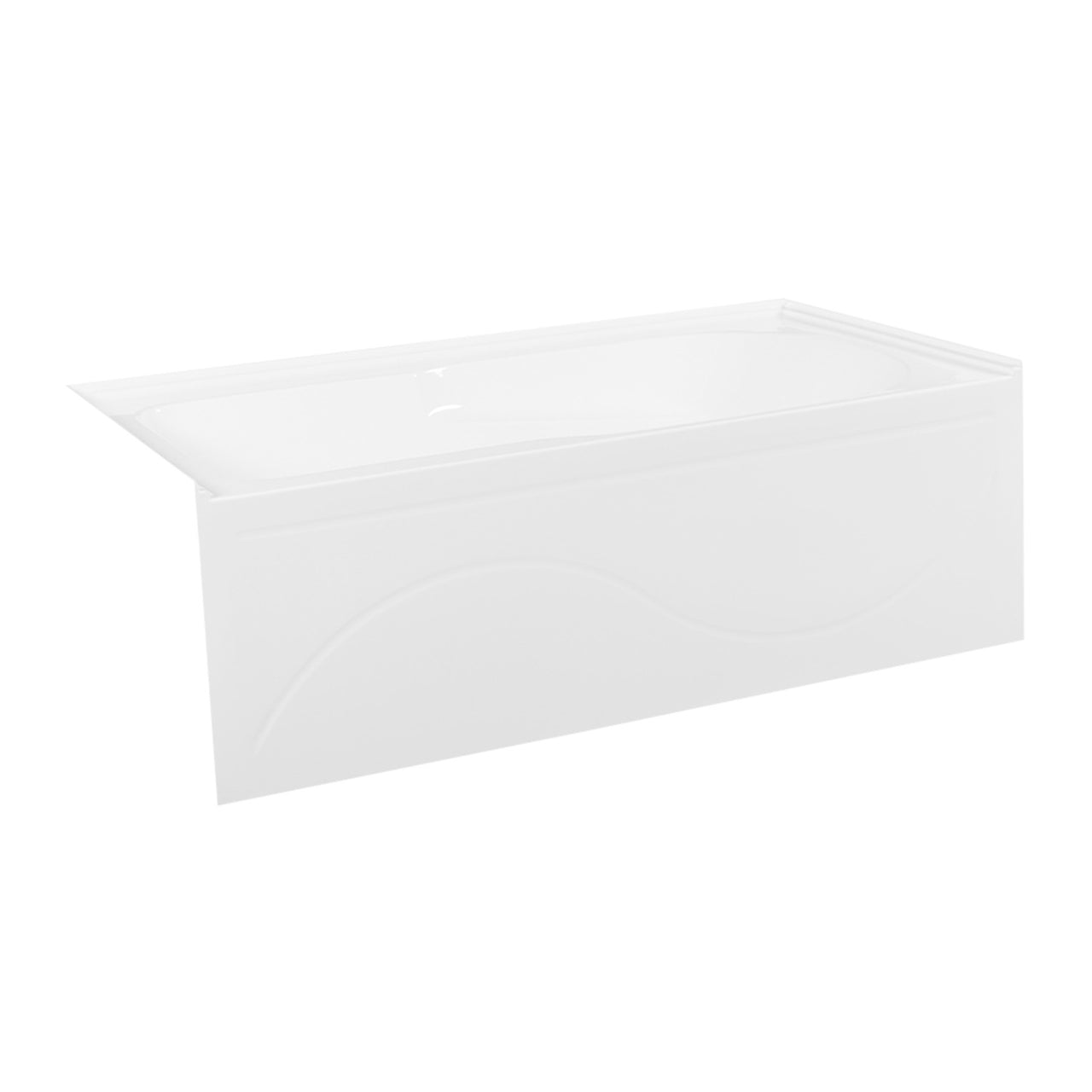 Aqua Eden VTAP603022L Alcove Bathtub 60 x 30 x 22 - BNGBath