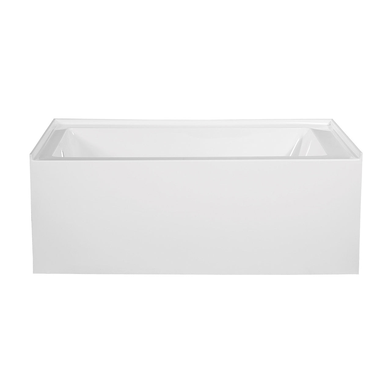 Aqua Eden VTAP603222L Alcove Bath Tub (L)60"x (W)32" x (H)21-5/8" - BNGBath