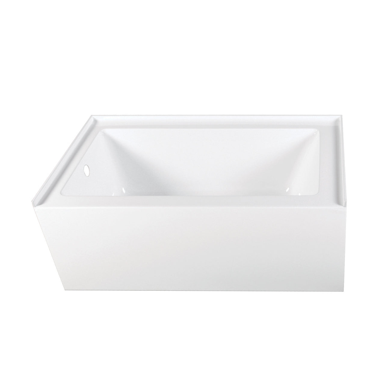 Aqua Eden VTAP603222L Alcove Bath Tub (L)60"x (W)32" x (H)21-5/8" - BNGBath