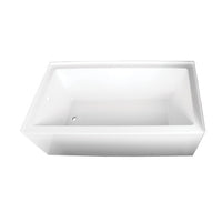 Thumbnail for Aqua Eden VTAP663222L Alcove Bathtub (L)66