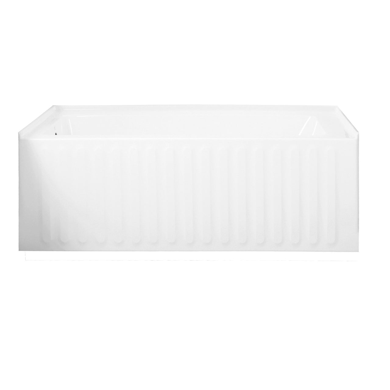 Aqua Eden VTDE603121X-P 60x30x22 Acrylic Alcove Bathtub - BNGBath