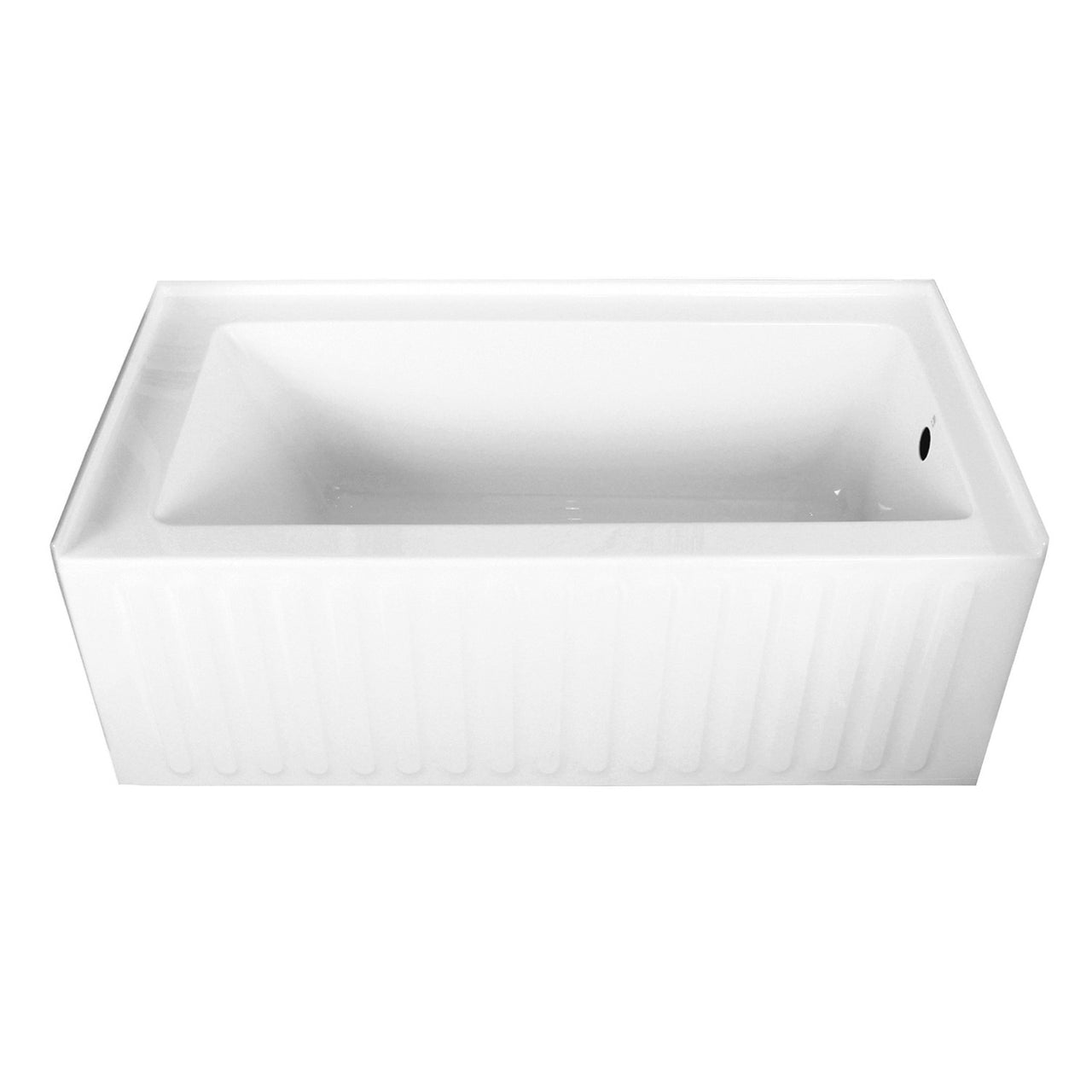 Aqua Eden VTDE603121X-P 60x30x22 Acrylic Alcove Bathtub - BNGBath