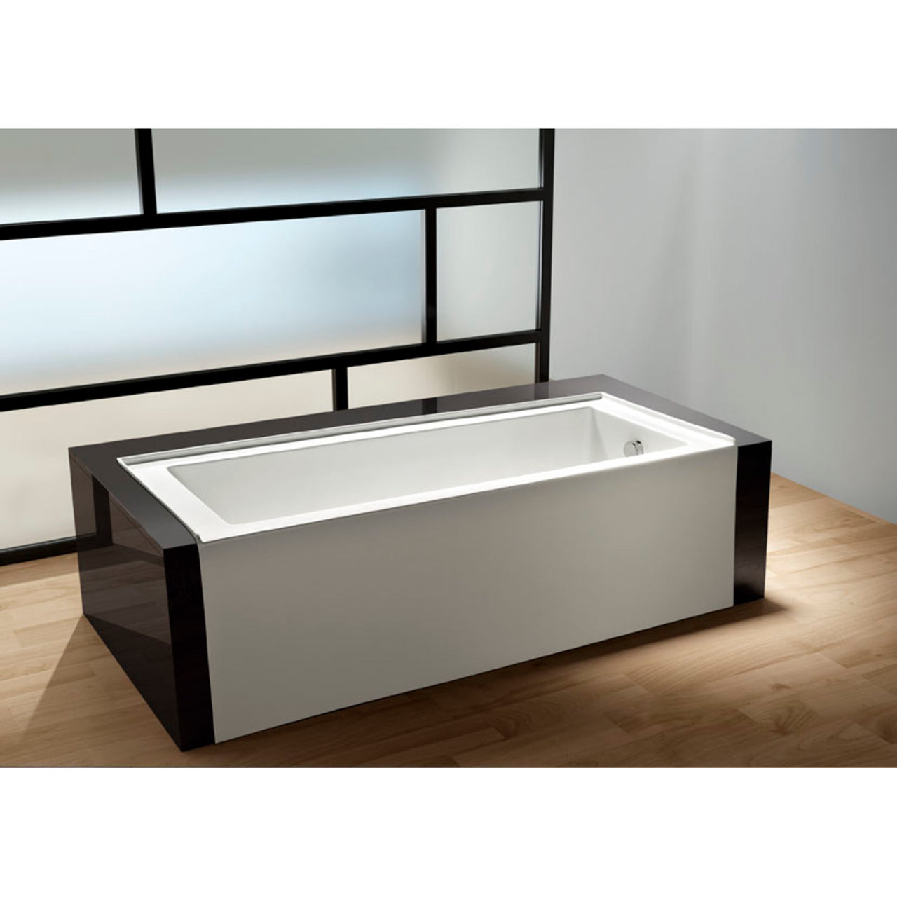 Aqua Eden VTDE603122X-P 60-INCH Acrylic Regular Alcove Tub - BNGBath