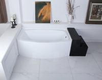 Thumbnail for Aqua Eden VTDR603022L Inflection Alcove Bathtub  (L)60