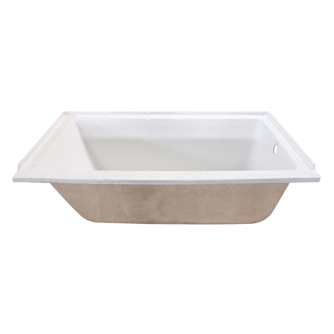 60 x 30-inch Acrylic Rectangular Drop In Tub - BNGBath