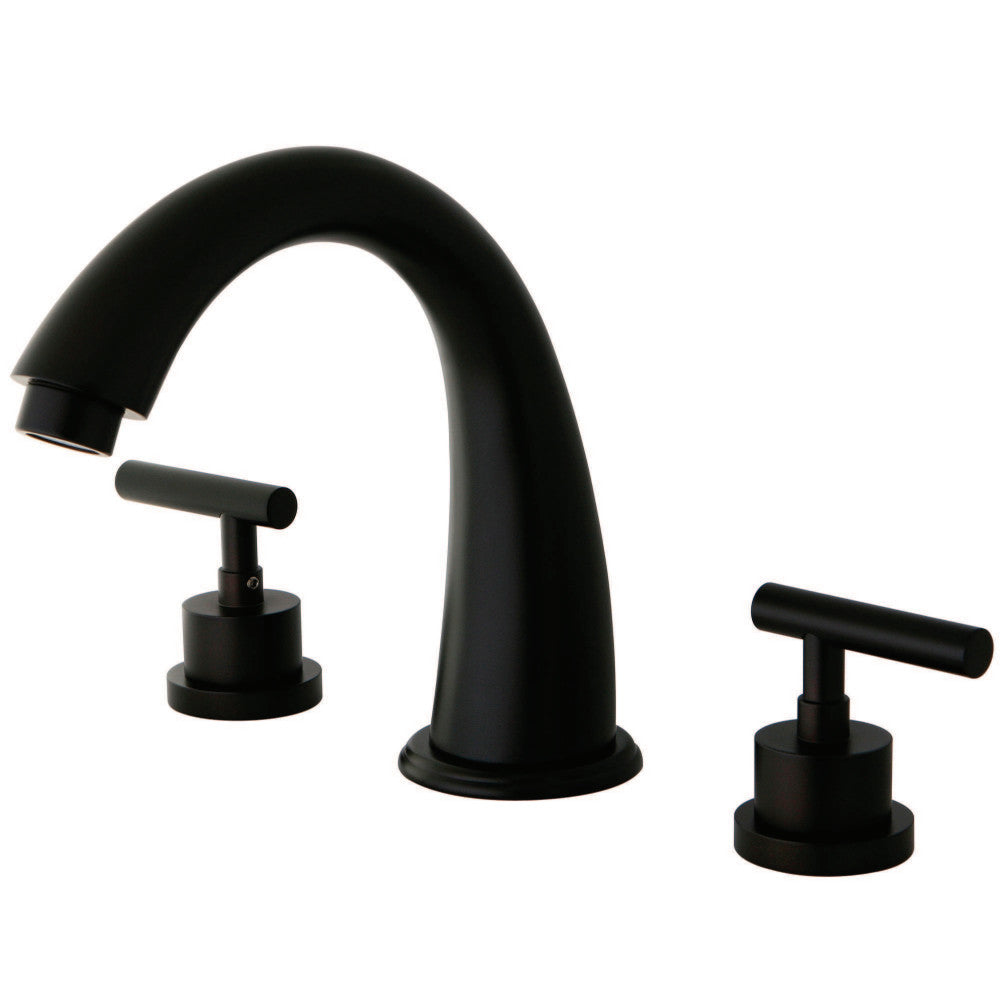 Kingston Brass KS2365CML Manhattan Roman Tub Faucet, Oil Rubbed Bronze - BNGBath