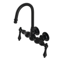 Thumbnail for Aqua Vintage AE1T0 Vintage 3-3/8 Inch Wall Mount Tub Faucet, Matte Black - BNGBath