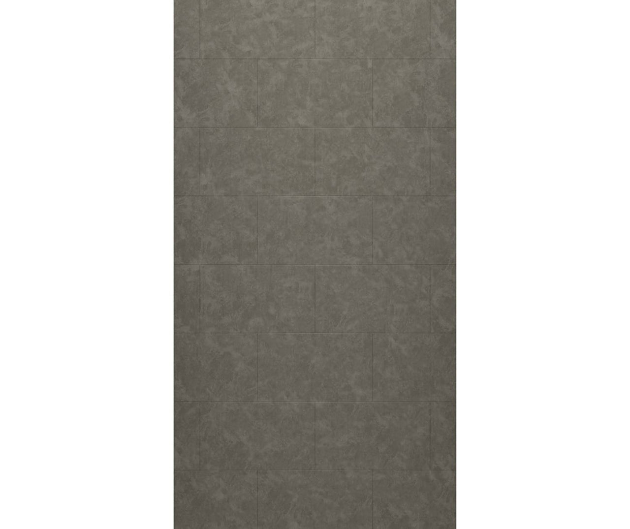 TSMK-7242-1 42 x 72 Swanstone Traditional Subway Tile Glue up Bathtub and Shower Single Wall Panel  - BNGBath