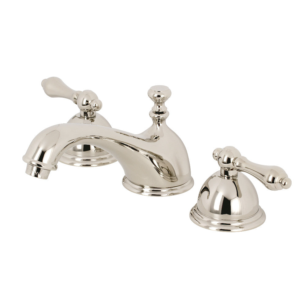 Kingston Brass KS3966AL 8 in. Widespread Bathroom Faucet, Polished Nickel - BNGBath