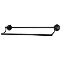 Thumbnail for Kingston Brass BA481318ORB Metropolitan 18-Inch Dual Towel Bar, Oil Rubbed Bronze - BNGBath