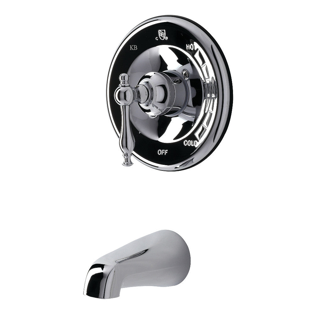 Kingston Brass KB1631NLTO Tub Only, Polished Chrome - BNGBath