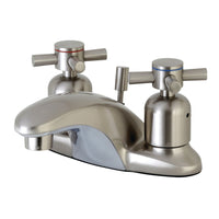 Thumbnail for Kingston Brass FB8628DX 4 in. Centerset Bathroom Faucet, Brushed Nickel - BNGBath