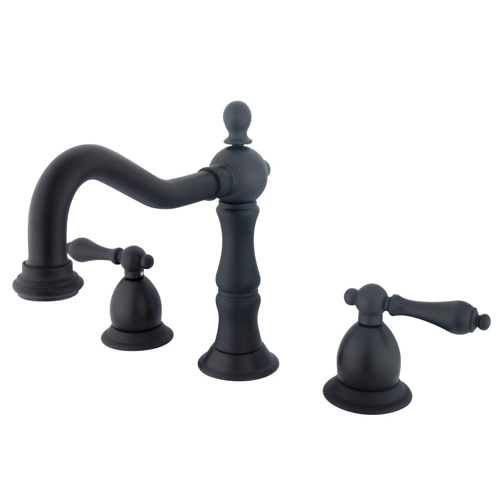 Kingston Brass KS1975AL 8 in. Widespread Bathroom Faucet, Oil Rubbed Bronze - BNGBath