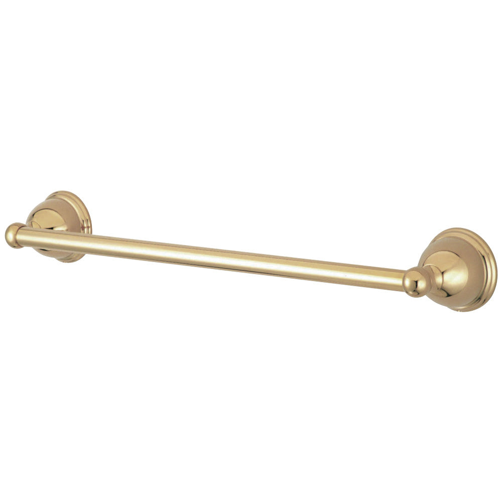 Kingston Brass BA3961PB Restoration 24" Towel Bar, Polished Brass - BNGBath