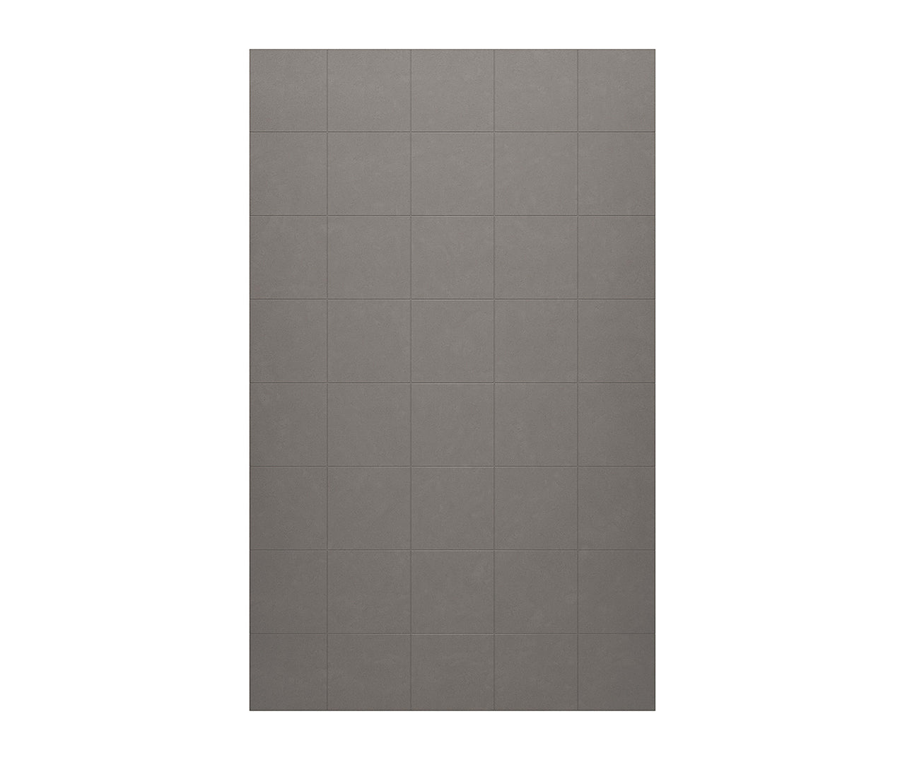 Swanstone 62-in x 96-in 12X12 Square Tile Design Shower Wall Panel - BNGBath