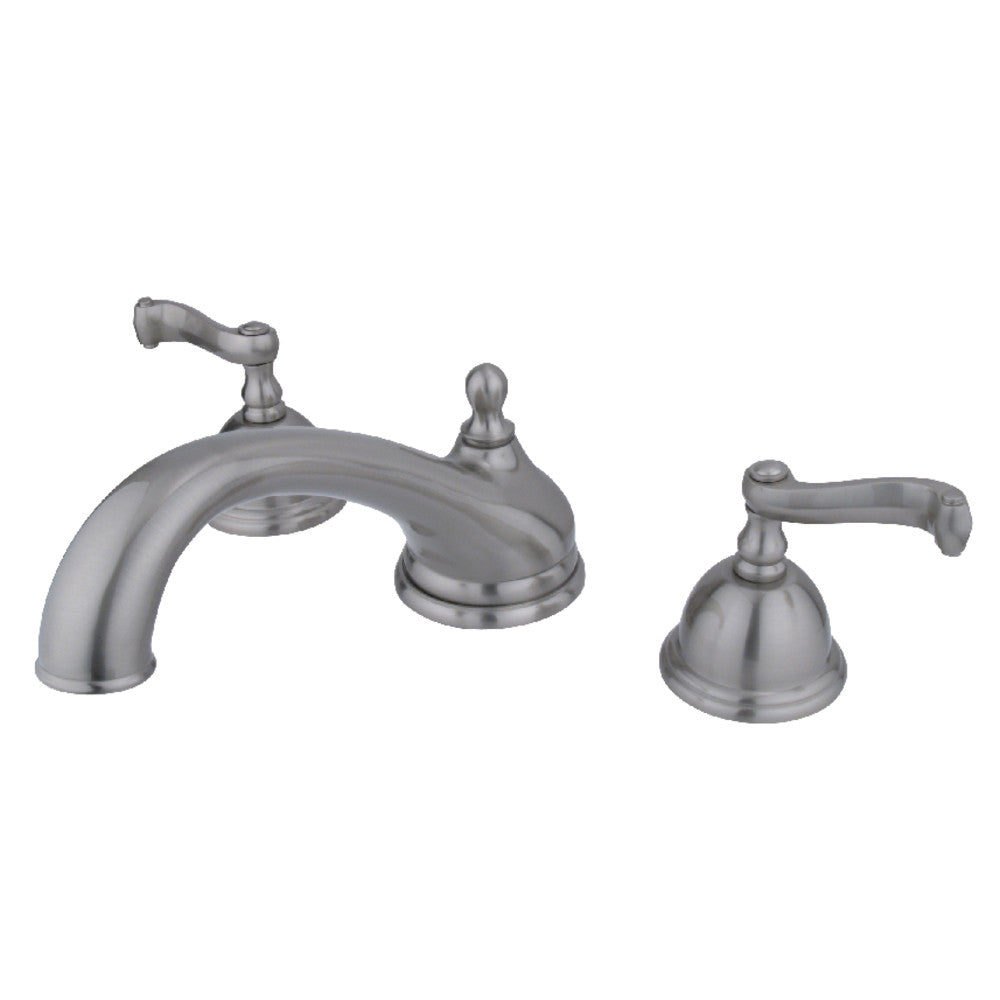 Kingston Brass KS3358FL Roman Tub Faucet, Brushed Nickel - BNGBath