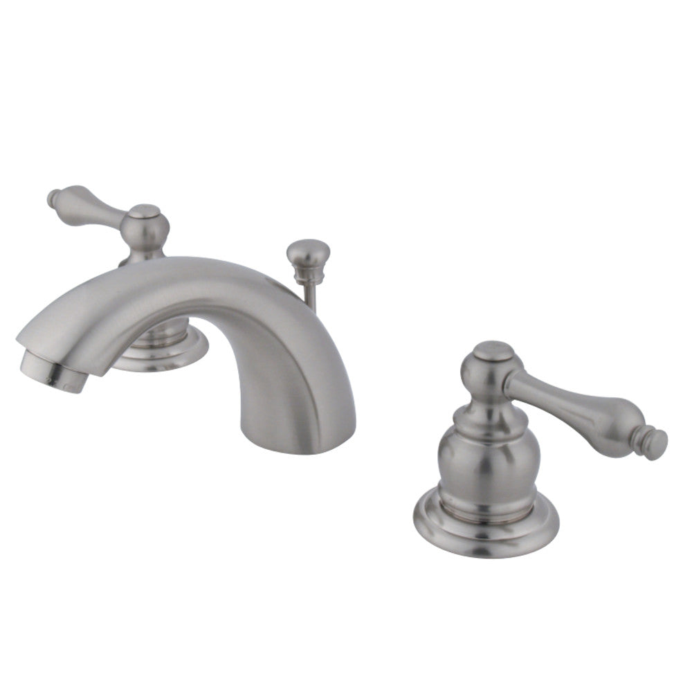 Kingston Brass KB948AL Victorian Mini-Widespread Bathroom Faucet, Brushed Nickel - BNGBath