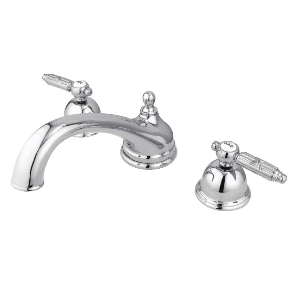 Kingston Brass KS3351GL Georgian Roman Tub Faucet, Polished Chrome - BNGBath