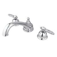 Thumbnail for Kingston Brass KS3351GL Georgian Roman Tub Faucet, Polished Chrome - BNGBath