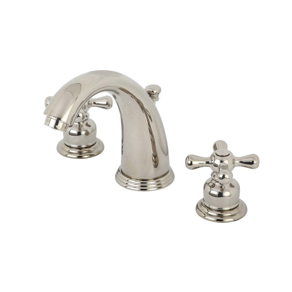 Kingston Brass KB986AXPN Victorian 2-Handle 8 in. Widespread Bathroom Faucet, Polished Nickel - BNGBath