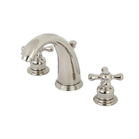 Thumbnail for Kingston Brass KB986AXPN Victorian 2-Handle 8 in. Widespread Bathroom Faucet, Polished Nickel - BNGBath