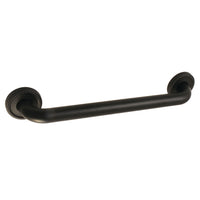 Thumbnail for Kingston Brass DR814160 Laurel 16-Inch Decorative 1-1/4-Inch OD Grab Bar, Matte Black - BNGBath