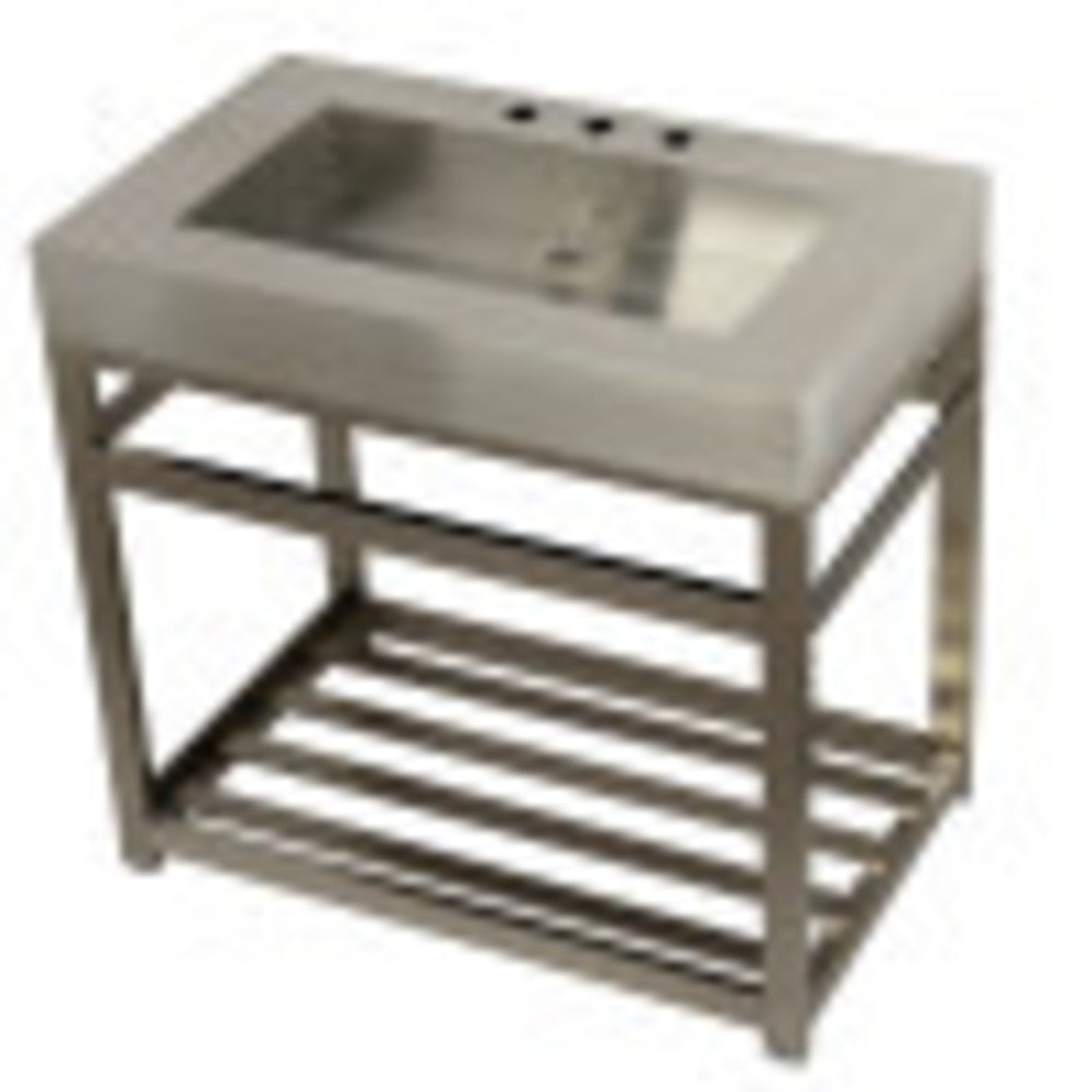 Kingston 37x22x35 Commercial Console Vanity Sink w/Base - BNGBath