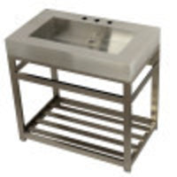 Thumbnail for Kingston 37x22x35 Commercial Console Vanity Sink w/Base - BNGBath