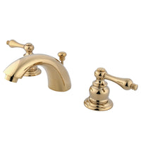 Thumbnail for Kingston Brass GKB942AL Mini-Widespread Bathroom Faucet, Polished Brass - BNGBath