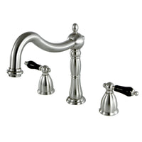 Thumbnail for Kingston Brass KS1348PKL Duchess Roman Tub Faucet, Brushed Nickel - BNGBath