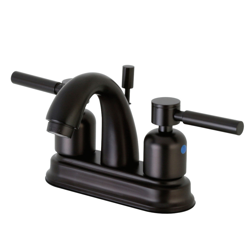 Kingston Brass FB5615DL 4 in. Centerset Bathroom Faucet, Oil Rubbed Bronze - BNGBath